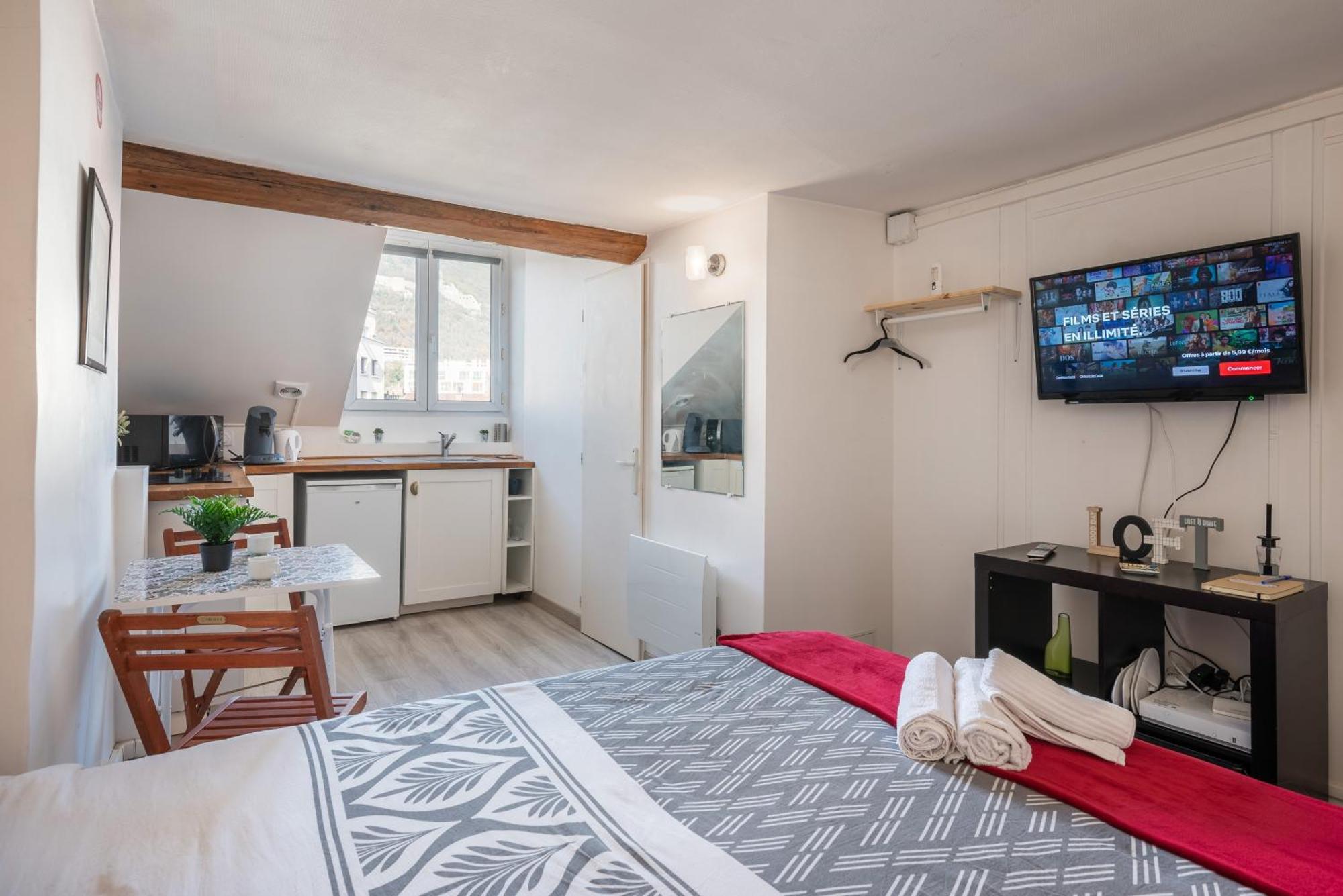 Apartament Le Prestige Grenoble Hypercentre Zewnętrze zdjęcie